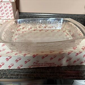 Princess House Clear Glass Bakeware